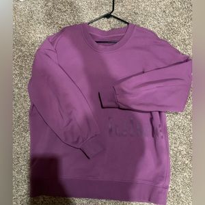 Lululemon Perfectly Oversized Graphic Crew. Like New. Size 10.